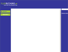 Tablet Screenshot of flugbuchung.at